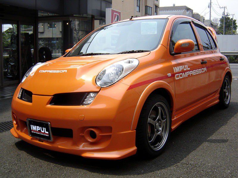 Бампер Impul Nissan March K12 / Micra K12 дорестайлинг Бампер Impul Nissan March K12 / Micra K12 дорестайлинг