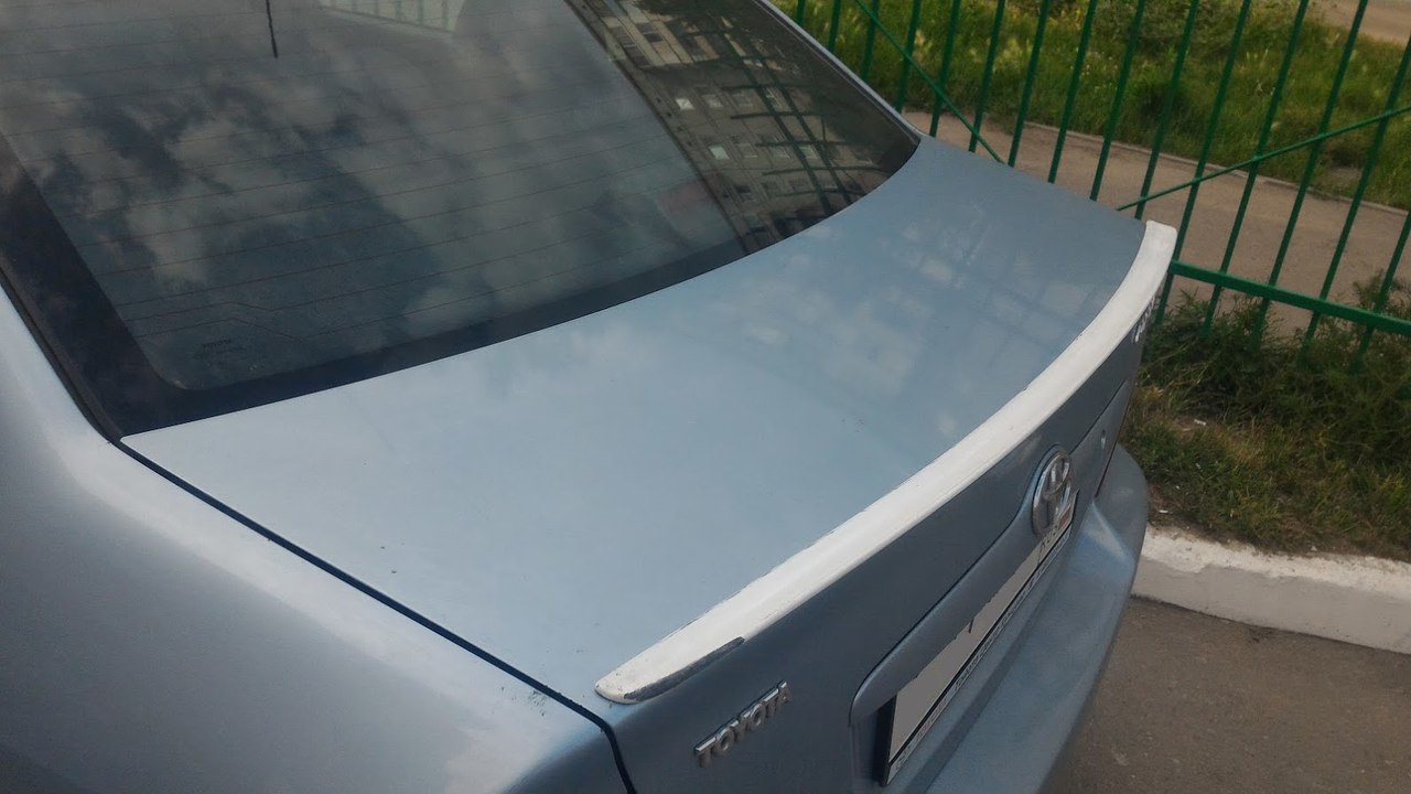Лип-спойлер Toyota Corolla E120 / Лип-спойлер Тойота Королла Е120