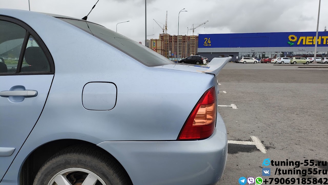 Спойлер Rocket Bunny Toyota Corolla E120 / Спойлер Rocket Bunny Тойота Королла Е120 Спойлер Rocket Bunny Toyota Corolla E120 / Спойлер Rocket Bunny Тойота Королла Е120